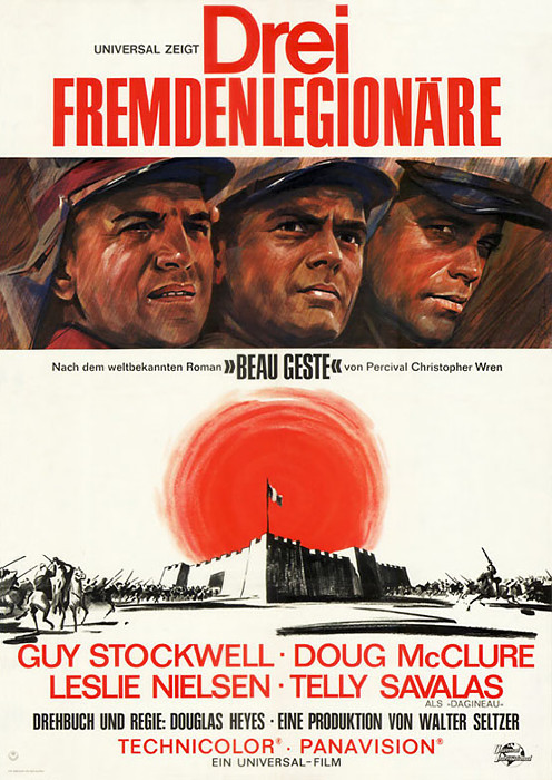 Plakat zum Film: Drei Fremdenlegionäre