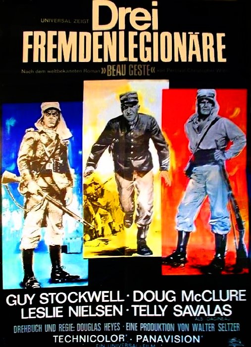 Plakat zum Film: Drei Fremdenlegionäre
