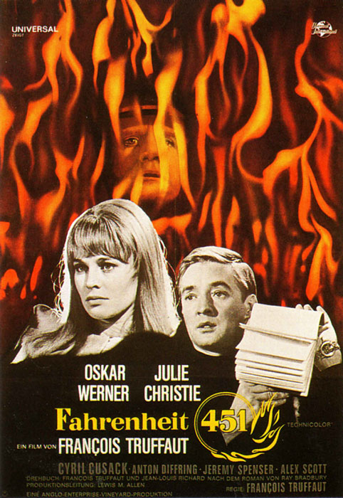 Plakat zum Film: Fahrenheit 451