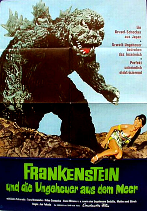 Plakat zum Film: Frankenstein und die Ungeheuer aus dem Meer