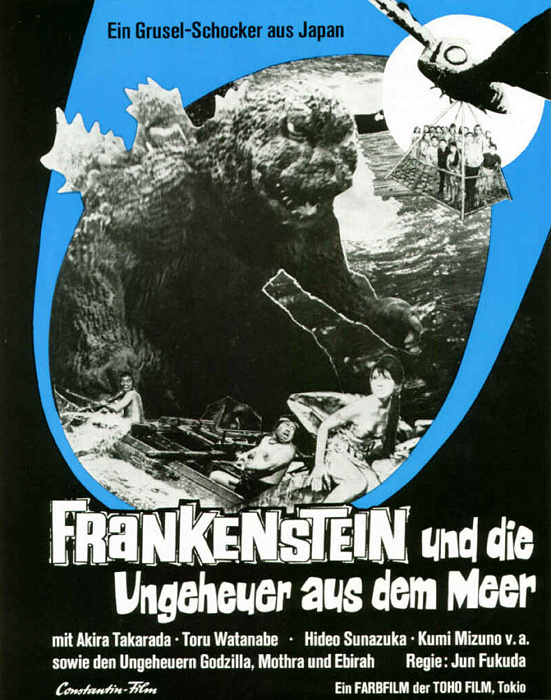 Plakat zum Film: Frankenstein und die Ungeheuer aus dem Meer