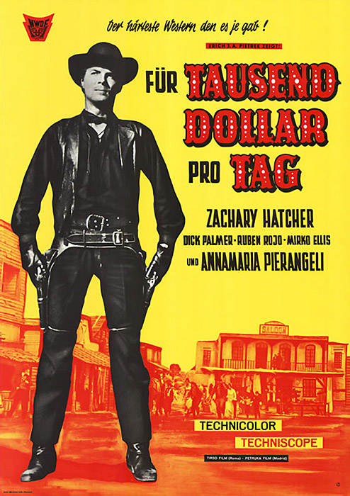 Plakat zum Film: Für tausend Dollar pro Tag