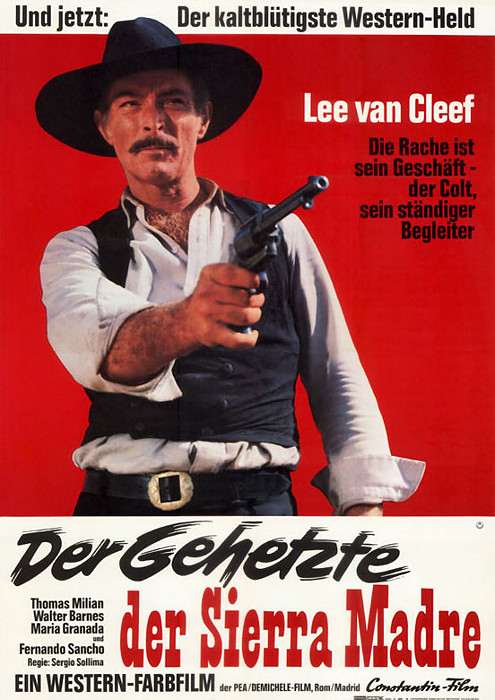 Plakat zum Film: Gehetzte der Sierra Madre, Der