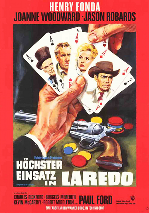 Plakat zum Film: Höchster Einsatz in Laredo