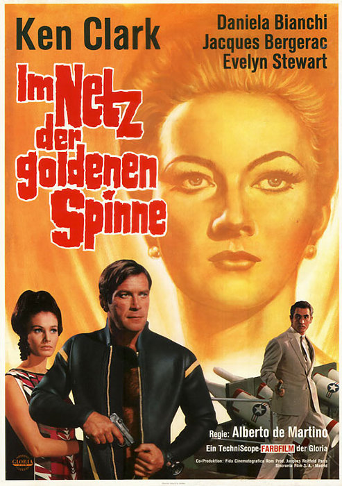 Plakat zum Film: Im Netz der goldenen Spinne