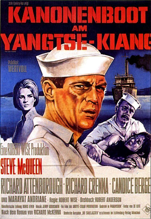 Plakat zum Film: Kanonenboot am Yangtse-Kiang