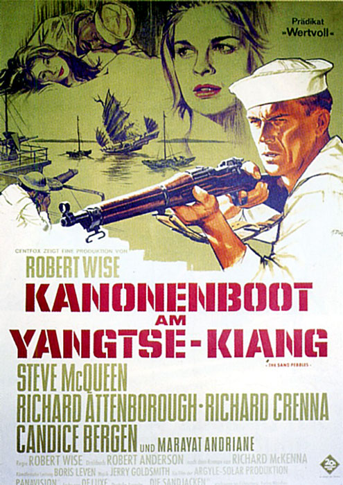 Plakat zum Film: Kanonenboot am Yangtse-Kiang