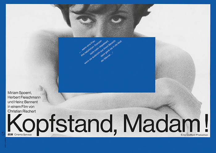 Plakat zum Film: Kopfstand, Madam!