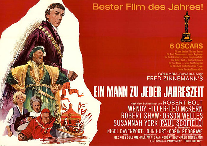 Plakat zum Film: Mann zu jeder Jahreszeit, Ein