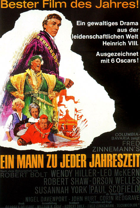 Plakat zum Film: Mann zu jeder Jahreszeit, Ein