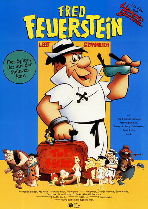 Plakat zum Film: Mister Feuerstein lebt gefährlich