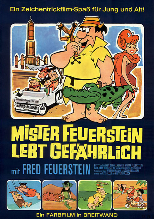 Plakat zum Film: Mister Feuerstein lebt gefährlich