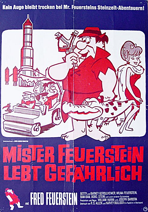 Plakat zum Film: Mister Feuerstein lebt gefährlich