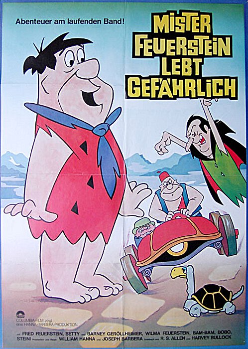 Plakat zum Film: Mister Feuerstein lebt gefährlich