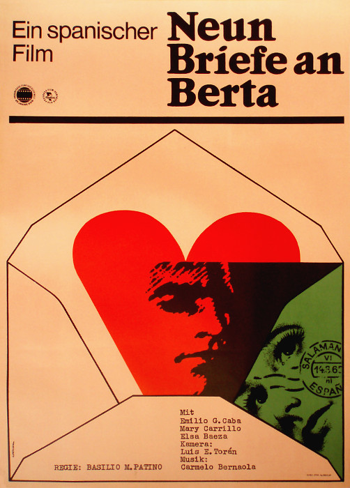 Plakat zum Film: Neun Briefe an Berta