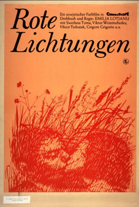 Plakat zum Film: Rote Lichtungen