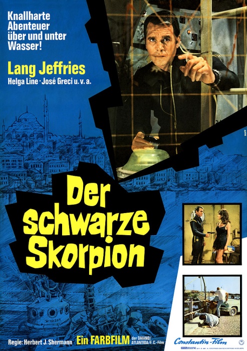 Plakat zum Film: schwarze Skorpion, Der