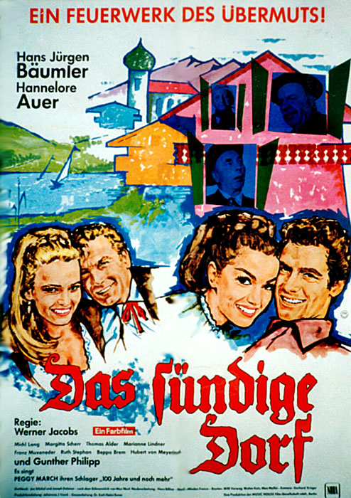 Plakat zum Film: sündige Dorf, Das
