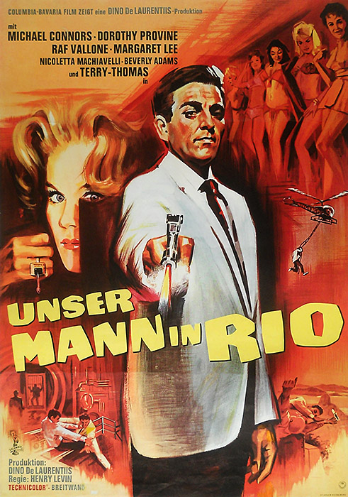 Plakat zum Film: Unser Mann in Rio