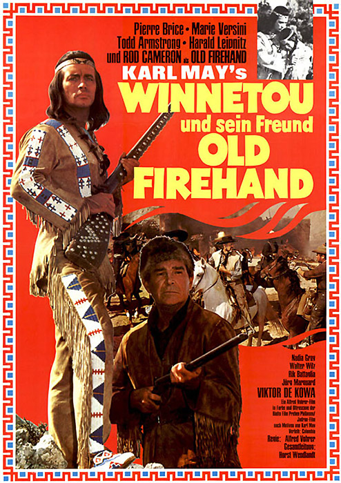 Plakat zum Film: Winnetou und sein Freund Old Firehand