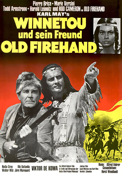 Plakat zum Film: Winnetou und sein Freund Old Firehand
