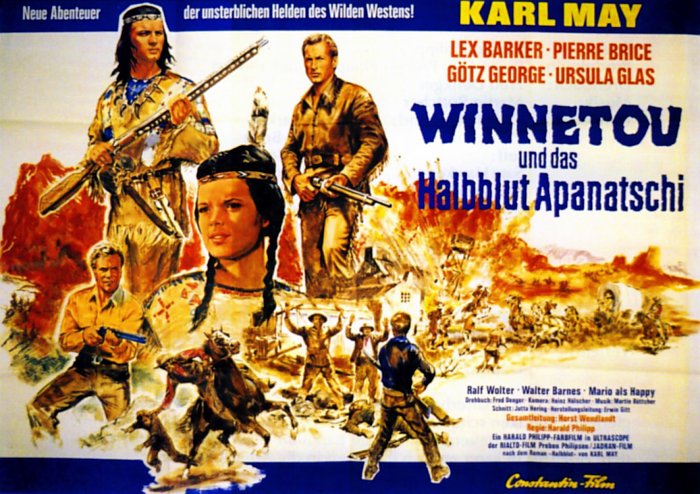 Plakat zum Film: Winnetou und das Halbblut Apanatschi