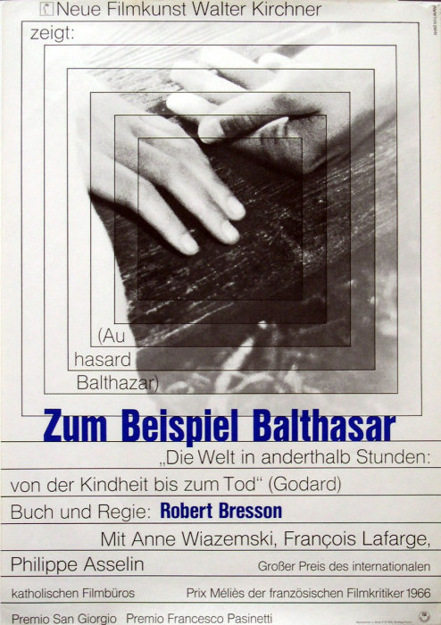 Plakat zum Film: Zum Beispiel Balthasar