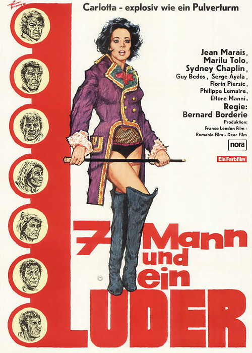 Plakat zum Film: 7 Mann und ein Luder