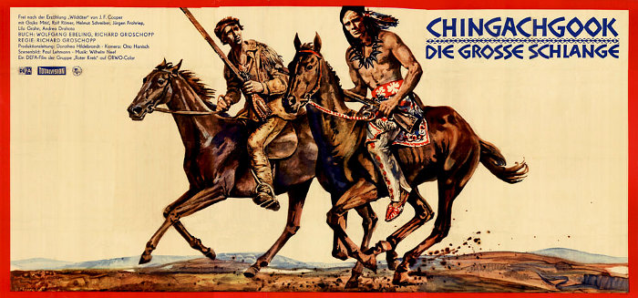 Plakat zum Film: Chingachgook, die große Schlange