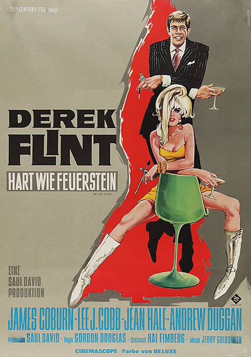 Plakat zum Film: Derek Flint - Hart wie Feuerstein