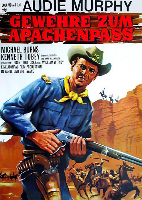Plakat zum Film: Gewehre zum Apachenpass
