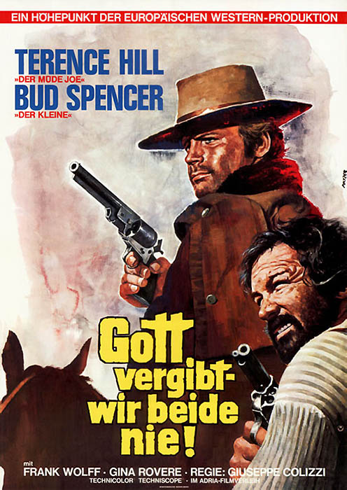 Plakat zum Film: Gott vergibt - wir beide nie