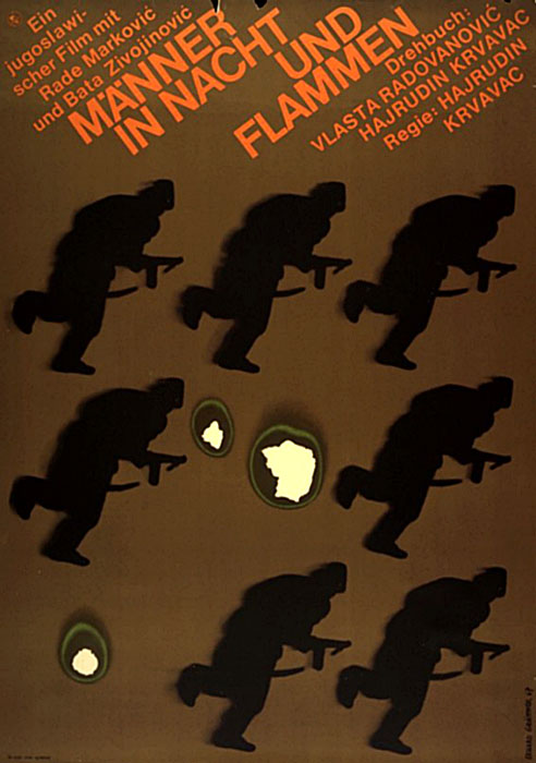 Plakat zum Film: Männer in Nacht und Flammen