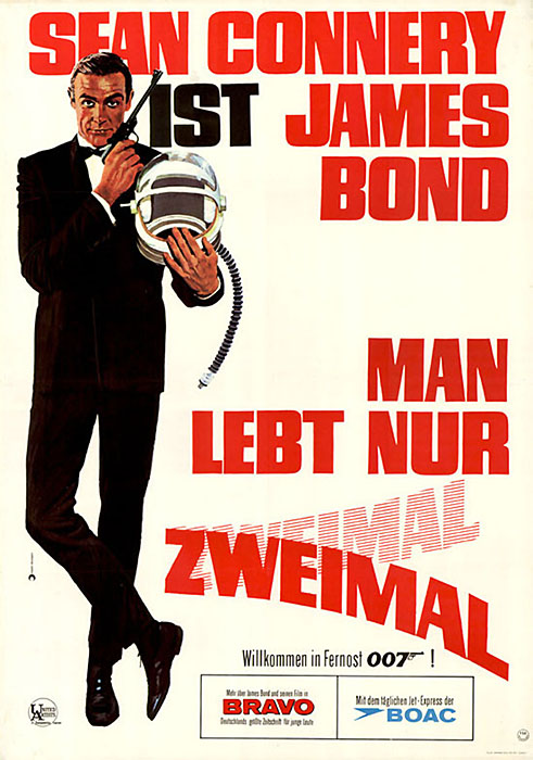 Plakat zum Film: James Bond 007 - Man lebt nur zweimal