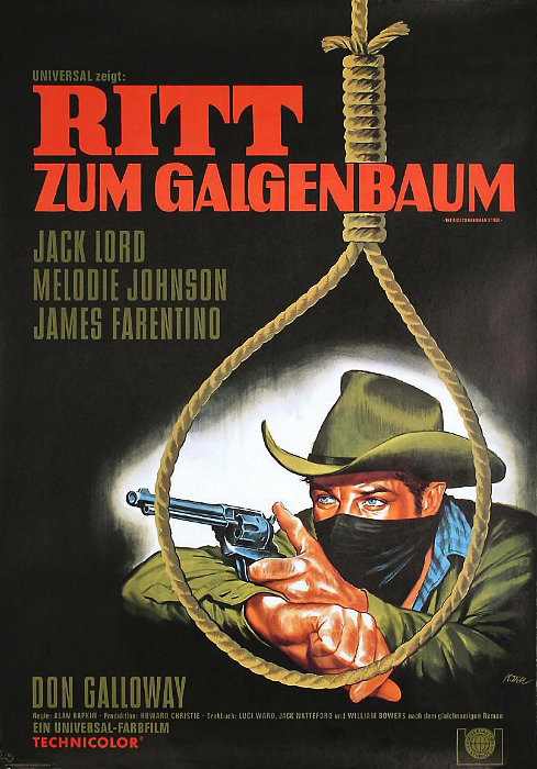 Plakat zum Film: Ritt zum Galgenbaum