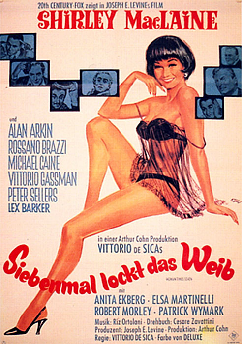 Plakat zum Film: Siebenmal lockt das Weib