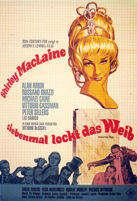 Plakat zum Film: Siebenmal lockt das Weib