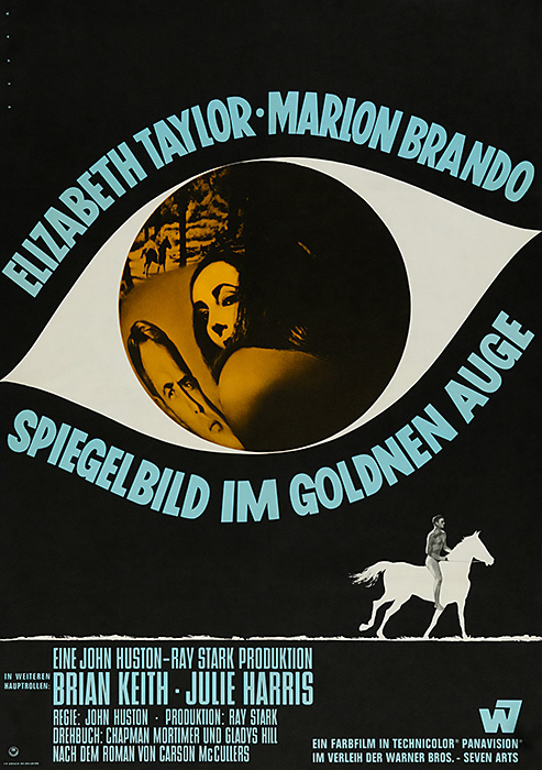 Plakat zum Film: Spiegelbild im goldnen Auge