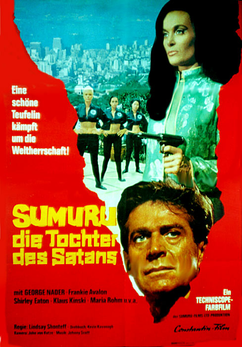 Plakat zum Film: Sumuru die Tochter des Satans