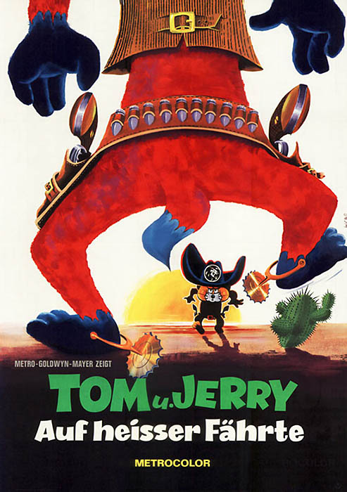 Plakat zum Film: Tom und Jerry auf heißer Fährte