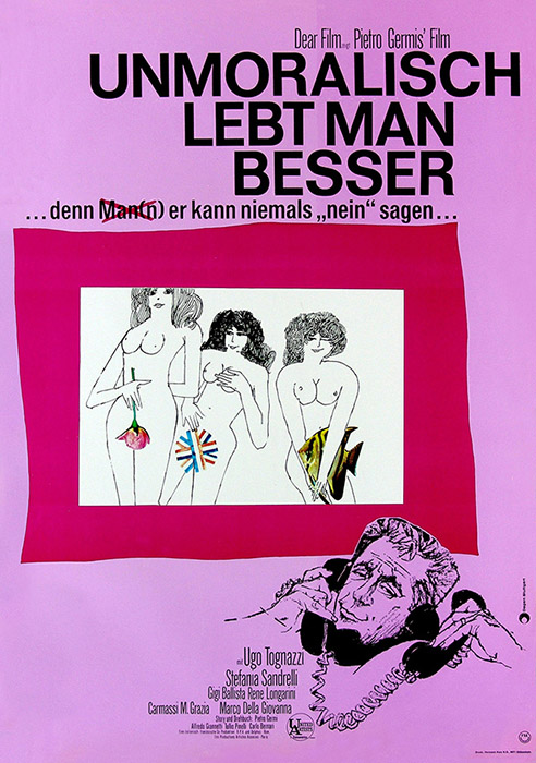 Plakat zum Film: Unmoralisch lebt man besser