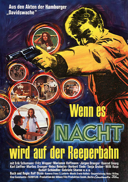 Plakat zum Film: Wenn es Nacht wird auf der Reeperbahn