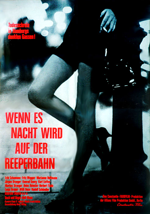 Plakat zum Film: Wenn es Nacht wird auf der Reeperbahn