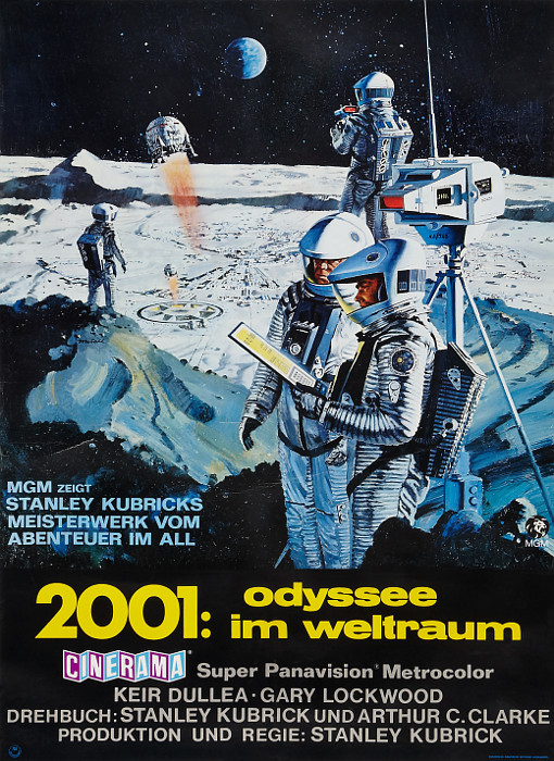 Plakat zum Film: 2001: Odyssee im Weltraum