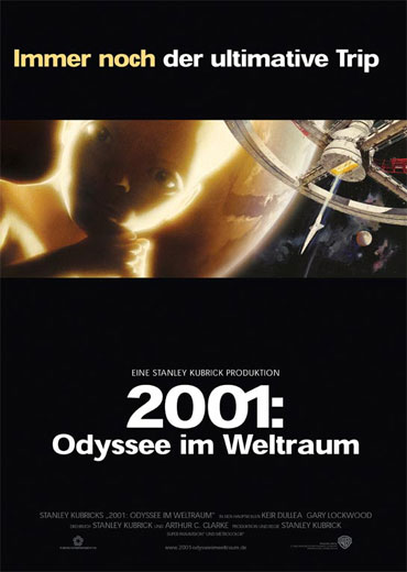 Plakat zum Film: 2001: Odyssee im Weltraum