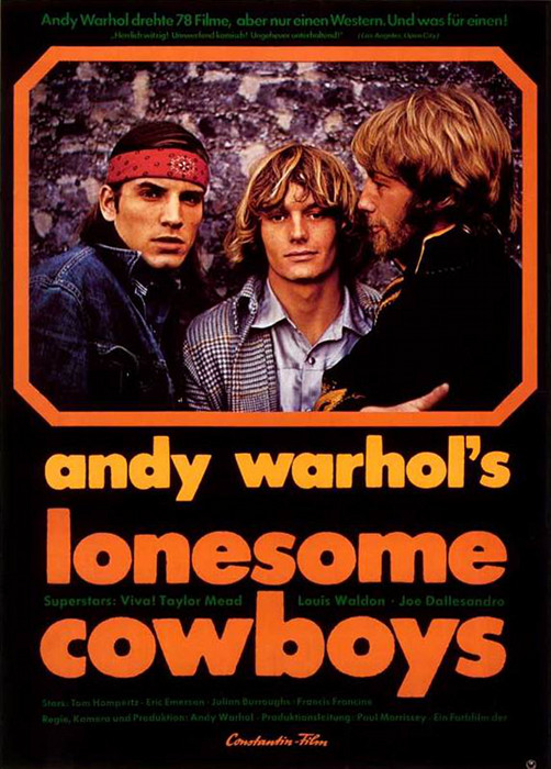 Plakat zum Film: Andy Warhol's Lonesome Cowboys