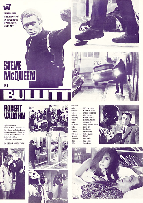 Plakat zum Film: Bullitt