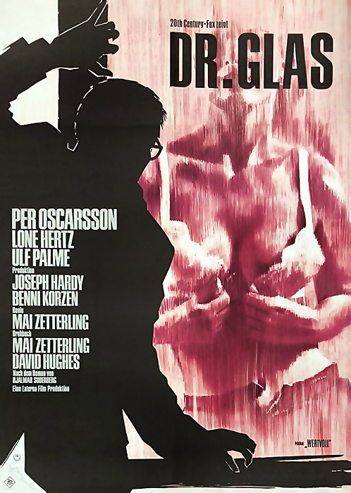 Plakat zum Film: Doktor Glas