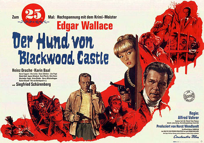 Plakat zum Film: Hund von Blackwood Castle, Der