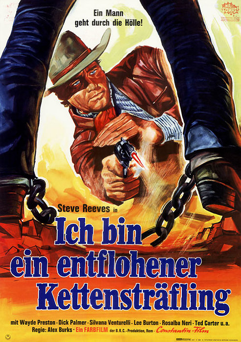 Plakat zum Film: Ich bin ein entflohener Kettensträfling